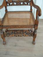 2 x Antiek houtsnijwerk Franse stoel! Nieuwe zittingen, Ophalen