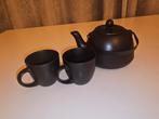 Theepot met kopjes, Huis en Inrichting, Keuken | Servies, Ophalen of Verzenden, Zo goed als nieuw, Overige stijlen, Overige typen