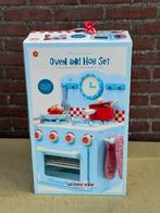 Le Toy Fan Oven and Hob Set Blauw nieuw, Ophalen of Verzenden, Zo goed als nieuw, Kunststof