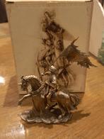 Tinnen soldaat te paard - Knights Collection, Verzamelen, Beelden en Beeldjes, Ophalen of Verzenden, Nieuw, Mens