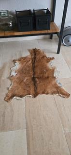 Echt geitenvel vloerkleed - 100x60cm, Gebruikt, 50 tot 100 cm, Bruin, Landelijk