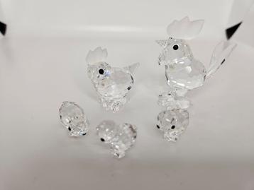 Swarovski set kippen en kuikens beschikbaar voor biedingen