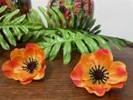 Partij nieuwe kunstbloemen oranje versiering decoratie, Huis en Inrichting, Woonaccessoires | Kunstplanten en Kunstbloemen, Binnen