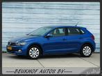 Volkswagen Polo 1.0 TSI Carplay Nav Parkeersensor Adapt Crui, Voorwielaandrijving, Gebruikt, Blauw, Origineel Nederlands