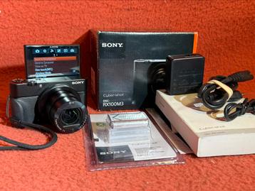 Sony rx100 mark 3 Zeiss-lens nieuw scherm Perfecte staat beschikbaar voor biedingen