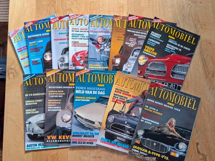 Automobiel Klassiek - 13 Nummers jaren '90, Boeken, Auto's | Folders en Tijdschriften, Gelezen, Algemeen, Ophalen of Verzenden