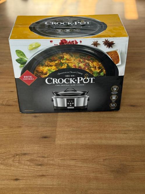 Crock-Pot Slowcooker (5,7 liter), Witgoed en Apparatuur, Slowcookers, Nieuw, Timer, Ophalen