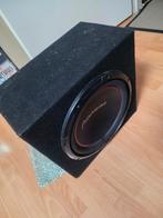 Pioneer TS-W304R Subwoofer in gesloten kist 300 WATT, Ophalen of Verzenden, Gebruikt