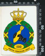 Sticker: Koninklijke Landmacht - EOD (2), Verzamelen, Verzenden, Zo goed als nieuw, Bedrijf of Vereniging