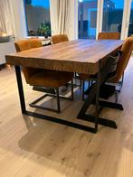 Eettafel Vulcano - teak hout 200cm, Huis en Inrichting, Tafels | Eettafels, Ophalen, Teakhout, 200 cm of meer, 50 tot 100 cm