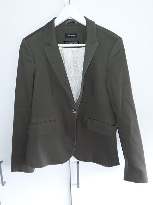 MOS MOSH Donkergroen/Bruine Blazer Maat 40, Kleding | Dames, Jasjes, Kostuums en Pakken, Gedragen, Jasje, Maat 38/40 (M), Groen