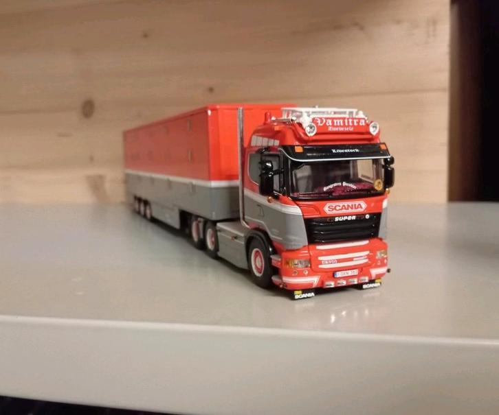 Scania R Vamitra vee oplegger WSI, Hobby en Vrije tijd, Modelauto's | 1:50, Nieuw, Bus of Vrachtwagen, Wsi, Ophalen of Verzenden