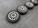 Fiat 500 velgen 15inch met zomerbanden, Auto-onderdelen, Banden en Velgen, Ophalen of Verzenden