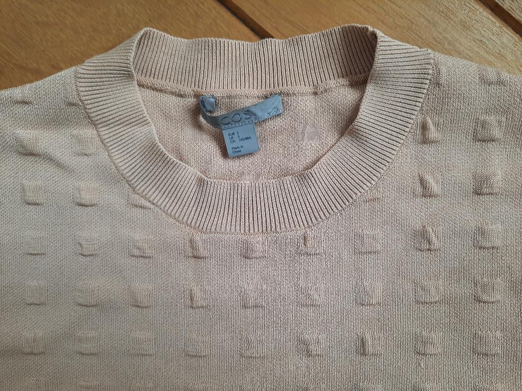 COS trui zand bruin maat S - nieuw -, Kleding | Dames, Truien en Vesten, Ophalen of Verzenden, Nieuw, Maat 38/40 (M), Bruin