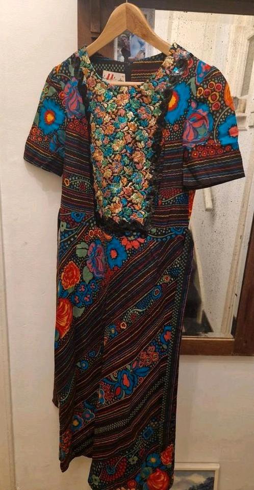 Lucie Linden Bohemian Jurk Maat 42, Kleding | Dames, Jurken, Zo goed als nieuw, Maat 42/44 (L), Overige kleuren, Knielengte, Ophalen of Verzenden