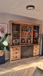 Mooie grote mangohouten buffetkast, Ophalen of Verzenden