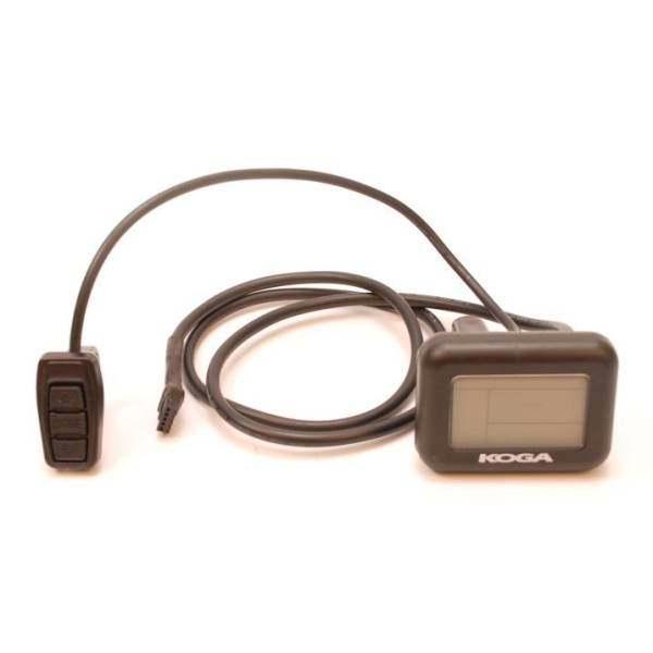 E-Motion Display 36V SM V2 - Zwart met Opstart Draai Handle, Fietsen en Brommers, Fietsaccessoires | Fietscomputers, Zo goed als nieuw