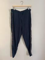 Donkerblauwe broek met details maat S / 36, Zo goed als nieuw, Maat 36 (S), Lang, Verzenden