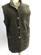 BASLER LUXE oversized bodywarmer in fluweel mt 44/46, Verzenden, Zo goed als nieuw, Groen, Maat 46/48 (XL) of groter
