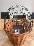 Nieuw!! Basil rotan dieren/hondenfietsmand met draadloos, Ophalen, Nieuw