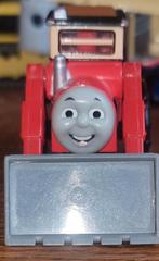 Jack de schovel van serie Thomas de Stoomlocomotief Bieden, Ophalen of Verzenden, Zo goed als nieuw