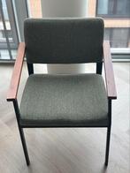 Loods 5 - Eetkamerstoelen 4x - Bridges herringbone green, Huis en Inrichting, Stoelen, Ophalen, Zwart, Zo goed als nieuw, Vier