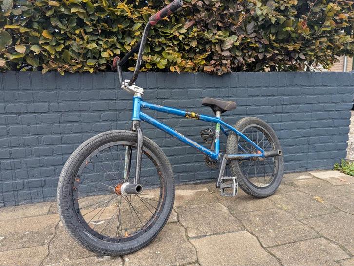 Ijzersterke BMX streetbike, Fietsen en Brommers, Fietsen | Crossfietsen en BMX, Gebruikt, Ophalen