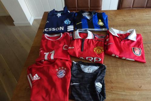 Voetbal shirts Roma Bayern Arsenal manchester inter milaan, Verzamelen, Sportartikelen en Voetbal, Zo goed als nieuw, Shirt, Buitenlandse clubs
