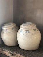 Set unieke voorraadpotten met deksel, Ophalen, Zo goed als nieuw