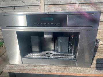 Inbouw koffiemachine AEG beschikbaar voor biedingen