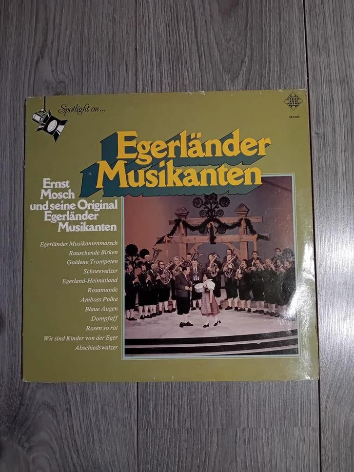 Ernst Mosch - Dubbele LP Egerländer Musikanten, Cd's en Dvd's, Vinyl | Overige Vinyl, Gebruikt, 12 inch, Ophalen of Verzenden