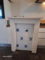 Sier Schoorsteenmantel / Schouw, Huis en Inrichting, Ophalen, Gebruikt, 100 tot 150 cm, 25 tot 50 cm