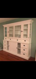 Buffetkast wit.    220  / 230  x 50 x 220, Ophalen of Verzenden, Zo goed als nieuw, 25 tot 50 cm, 200 cm of meer