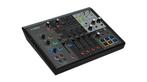 Yamaha AG08 Black Live stream mixer, 8-kanaals, zwart, Nieuw, Mengtafel, Ophalen of Verzenden