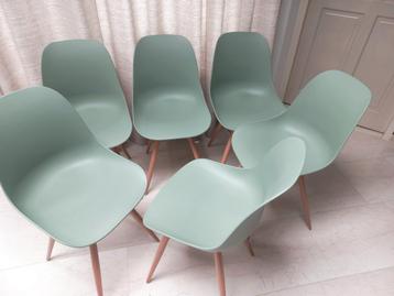6 nog nieuwe eetkamerstoelen, keukenstoelen Rimini, Label 51 beschikbaar voor biedingen