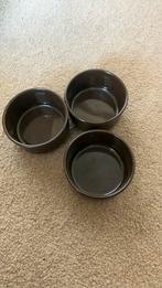 3 bruine retro bakjes, Verzamelen, Retro, Ophalen of Verzenden