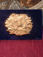 Antwerpen 150 jaar Bronze plaquette, Antiek en Kunst, Antiek | Koper en Brons, Ophalen of Verzenden