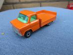 Matchbox Ford Transit Pickup Truck Oranje, Ophalen of Verzenden, Gebruikt, Bus of Vrachtwagen