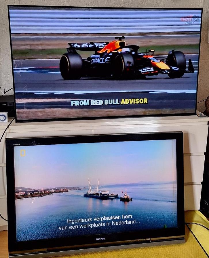 Sony Bravia 46 inch TV, Audio, Tv en Foto, Televisies, Zo goed als nieuw, LCD, 100 cm of meer, Sony, 50 Hz, Ophalen