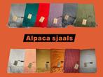 Alpaca sjaals, Diverse Kleuren, 180x70cm, Kleding | Dames, Ophalen of Verzenden, Nieuw, Maat 46/48 (XL) of groter, Sjaal