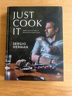 Just Cook It - Sergio Herman kookboek, Voorgerechten en Soepen, Ophalen of Verzenden, Zo goed als nieuw, Gezond koken