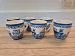 6 koffiekopjes Blond Amsterdam Delfts blauw, Ophalen, Zo goed als nieuw, Blond Amsterdam, Kom(men)