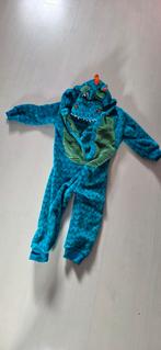 Leuke blauwe draken onesie maat 104, Ophalen of Verzenden, Zo goed als nieuw, 104 of kleiner, Jongen of Meisje