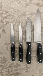 4 le Chef keukenmessen, Huis en Inrichting, Keuken | Bestek, Ophalen of Verzenden, Zo goed als nieuw
