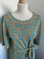 King Louie maat XL retro glitter pastel jurk 2267, Kleding | Dames, Jurken, Geel, Maat 46/48 (XL) of groter, Ophalen of Verzenden