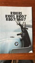 Folder BMW R60/7 R80/7 R100/7 R100S R100RS, Ophalen of Verzenden, Zo goed als nieuw