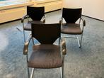 Wilkhahn vergaderstoelen, Huis en Inrichting, Stoelen, Ophalen, Drie, Zwart, Zo goed als nieuw