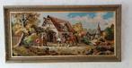 Hand geborduurde schilderijen., Antiek en Kunst, Kunst | Schilderijen | Klassiek, Ophalen