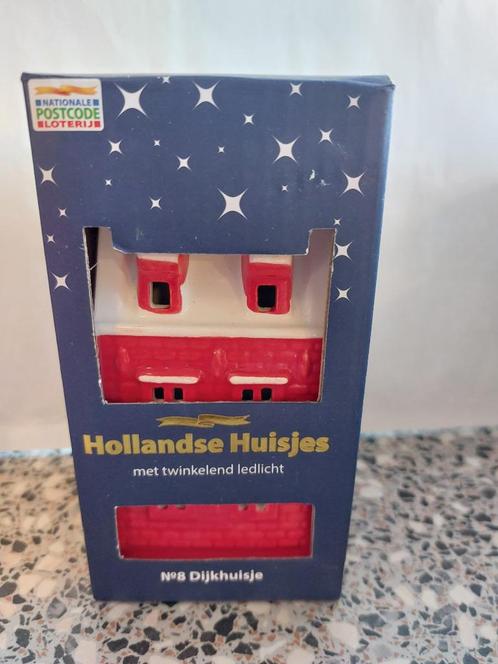 postcodeloterij huisje Hollandse Huisjes nummer 1 3 5 6 8, Huis en Inrichting, Woonaccessoires | Kandelaars en Kaarsen, Nieuw