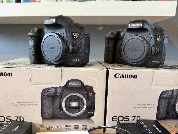 2x Canon 7D mark II body te koop, Audio, Tv en Foto, Fotocamera's Digitaal, Gebruikt, Spiegelreflex, Canon, Geen optische zoom